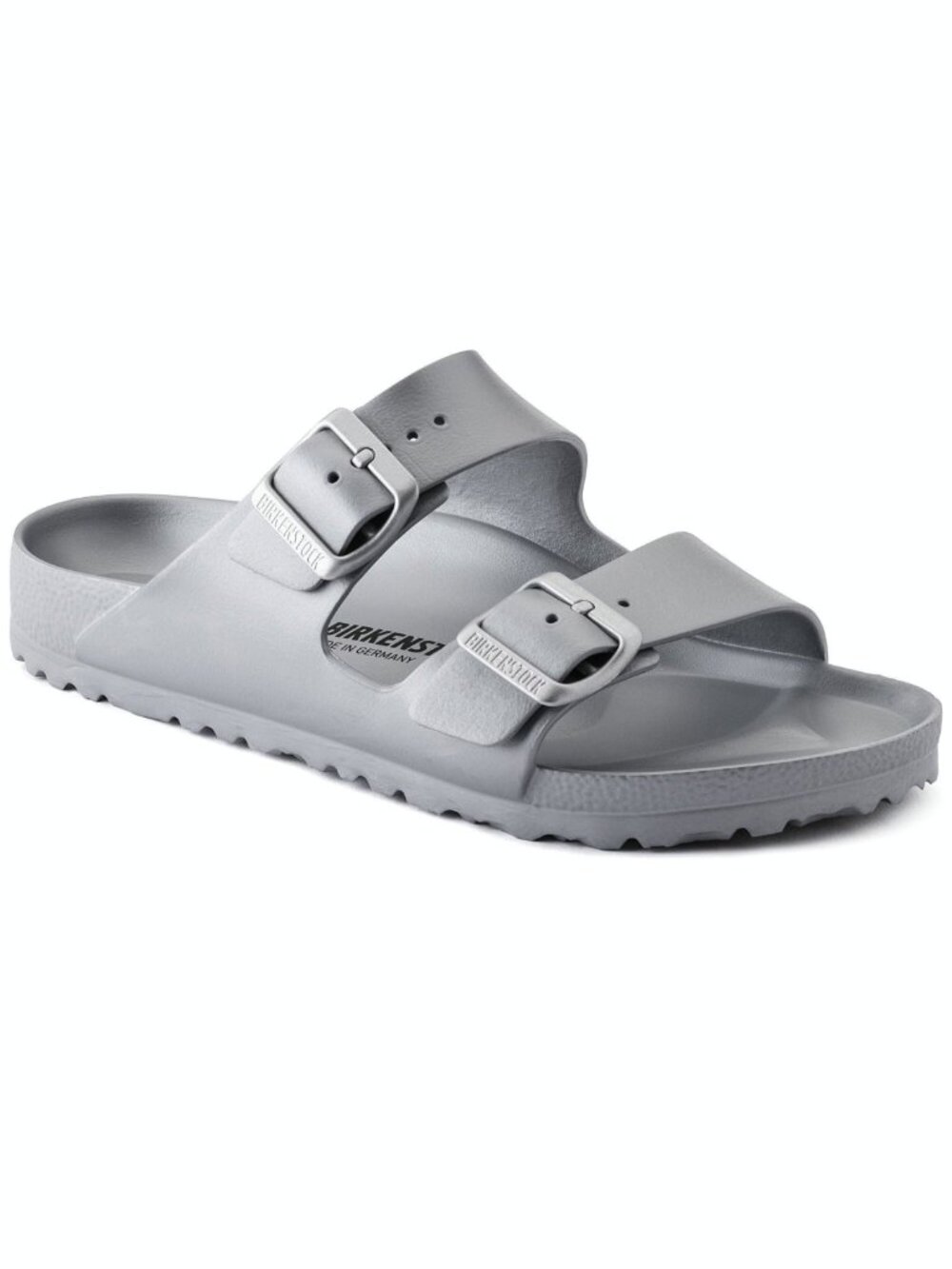Birkenstock Arizona Essentials EVA in Metallic Silver